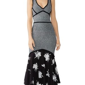 Prabal Gurung Contrast Hem Dress